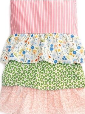 Matilda Jane Twin Pink Tiered Bed Skirt